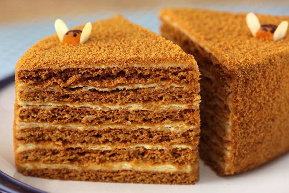 Medovik - Russian Honey Cake | Russian Foods