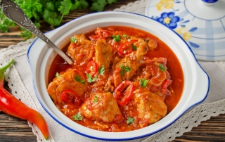 Chakhokhbili – Georgian stewed chicken