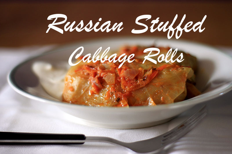 Russian Stuffed Cabbege Rols - Golubtsi