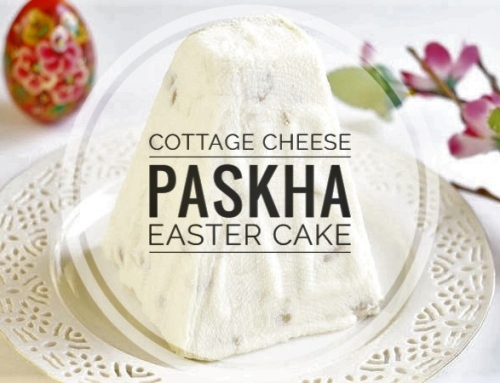 Cottage Cheese Paskha (Easter Cake)